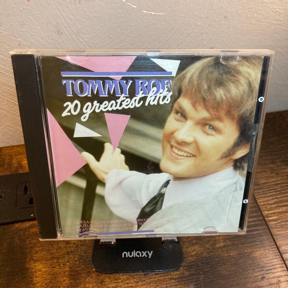 Tommy Roe 20 Greatest Hits CD Black Tulip 2436212 Sheila Dizzy Pop Rock